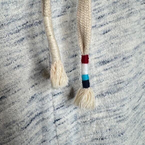 Sol Angeles Mens Pants XXL Lt Weight Jersey Joggers Marled Cream/Navy - Picture 5 of 16